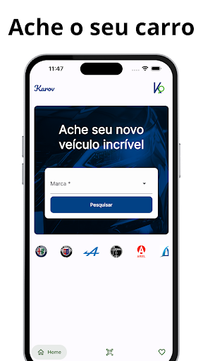 Android application Karov screenshort