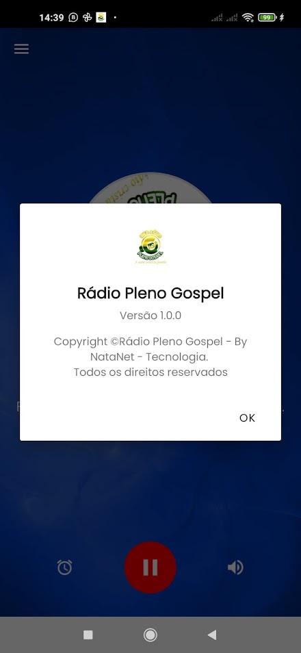 Rádio Pleno Gospel Screen 3