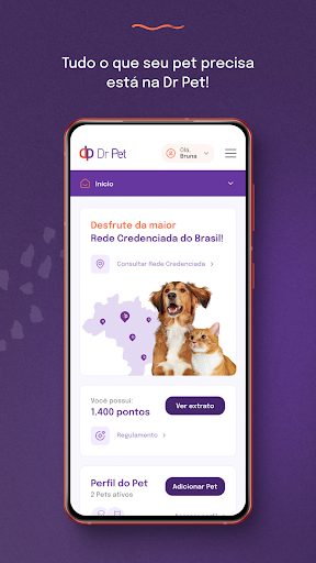 Android application Doutor Pet - Planos de Saúde screenshort