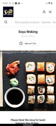 Android application Soya Woking screenshort