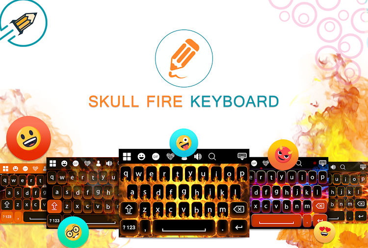 Skull Fire Keyboard - 1.7 - (Android)