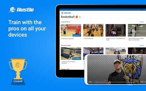 Hustle: At-Home Sports Training for Youth Athletes