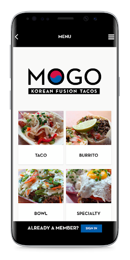 MOGO Korean Fusion Tacos Screen 2