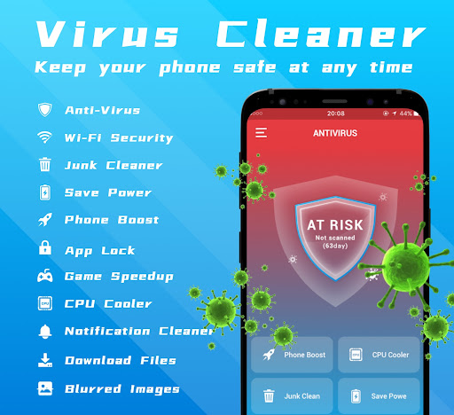 Tec AntiVirus - boost, cleaner 2.0.5 screenshots 1
