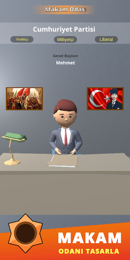 Android application Seçim 2023 - Başkan Oyunu screenshort