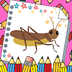 Cover Image of Download Offline Insect Coloring Book  APK