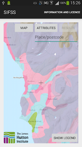 SoilFinder (Scotland) Screen 2