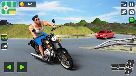 Indian Bike 3D Bullet Game