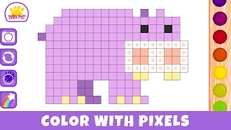 Game screenshot Bibi Drawing & Color Kids Game mod apk