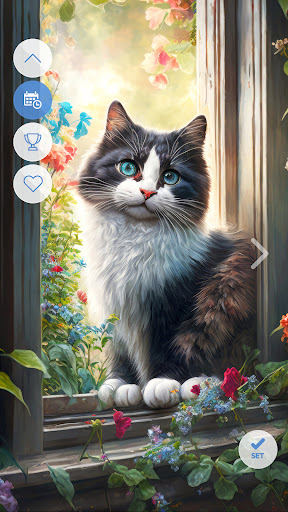 Android application Unique animal wallpapers screenshort