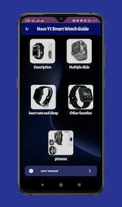 Hoco Y1 Smart Watch Guide