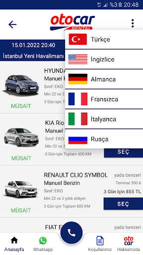 OtocarRental - Turkey Rentacar