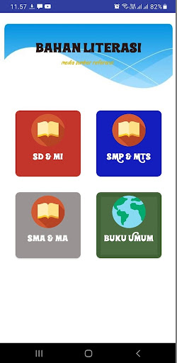 Android application Logis Referensi screenshort