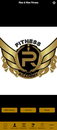 Android application Rise & Rise Fitness screenshort