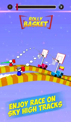 Rolling Car Game: Fuel Race - Screenshot 2
