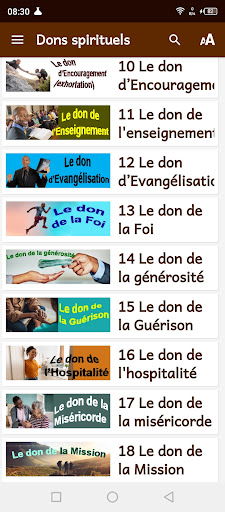 Dons spirituels Screen 2