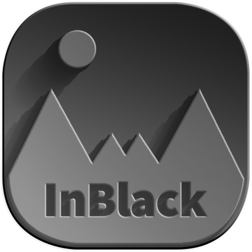 InBlack_wallpaper app  Icon