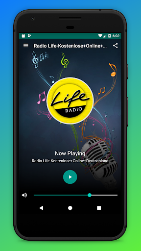 Android application Life Radio Oberösterreich App screenshort