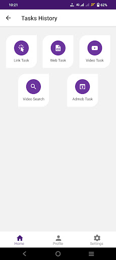 Android application WebPay screenshort