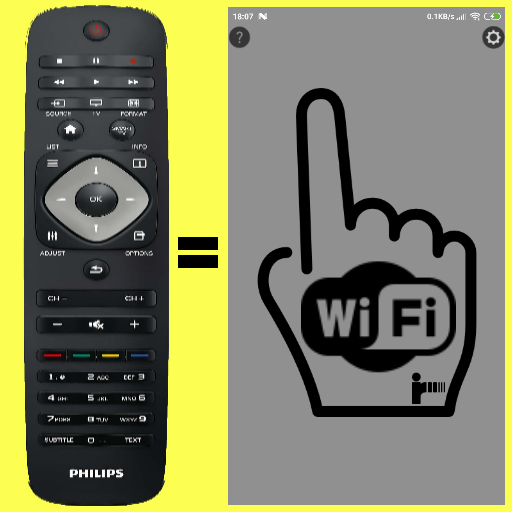 Remote Philips TV(< 2015) WiFi Header - AppWisp.com