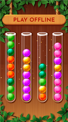 Woody Sort: Ball Sort Puzzle - Screenshot 2