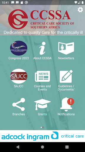 Android application CCSSA screenshort