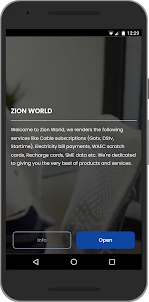 Zion World - Instant Topup