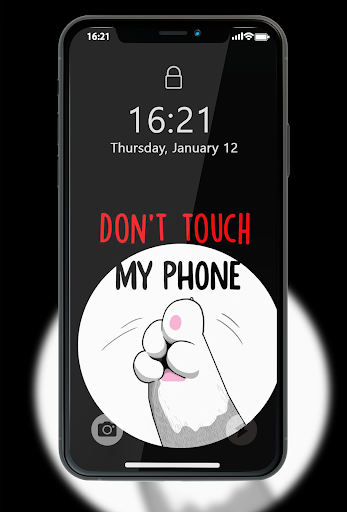 Dont Touch My Phone wallpaper Screen 3