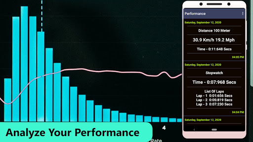 Speed Detector - For Athlete Screen 3