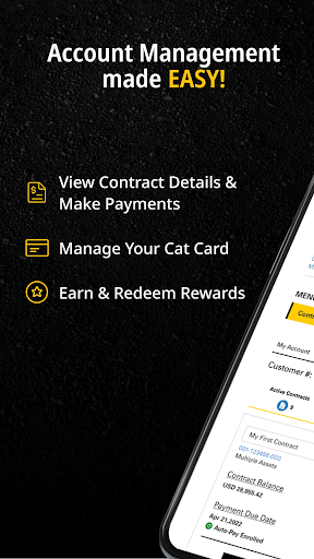 Android application MyCatFinancial screenshort