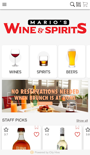 Marios Wine & Spirits Screen 2