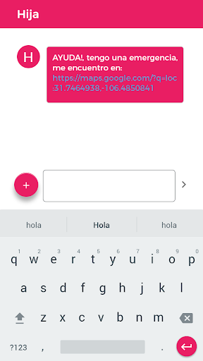 Android application EN QROO NO ESTOY SOLA screenshort