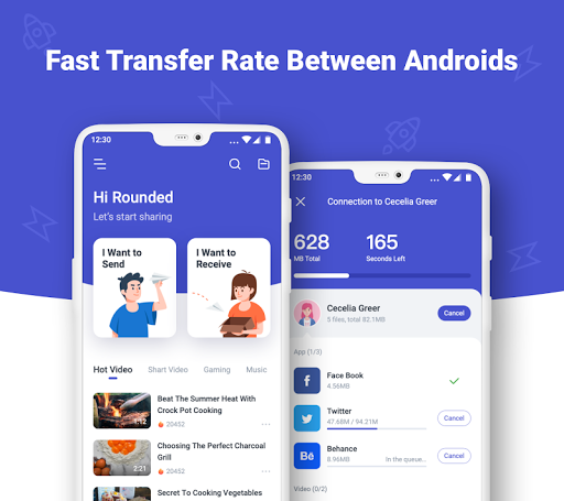 Android application KaKa Share - Transfer Video, A screenshort