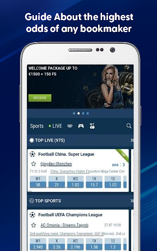 1x Sports betting guide App