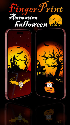 Android application Halloween : Fingerprint anim screenshort