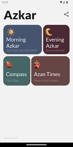 Android application Tadhkir App - Islamic App screenshort