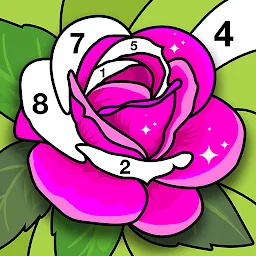 Art Book Paint Color by Number Mod Apk