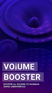 Schermata dell'amplificatore di volume PRO