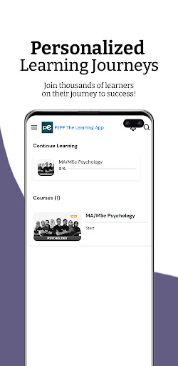 PEPP The Learning App Screen 3