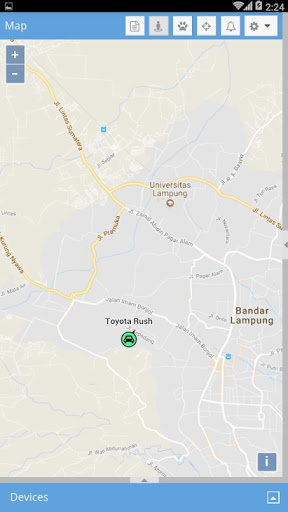 Aksa Prima - GPS Tracker Screen 3