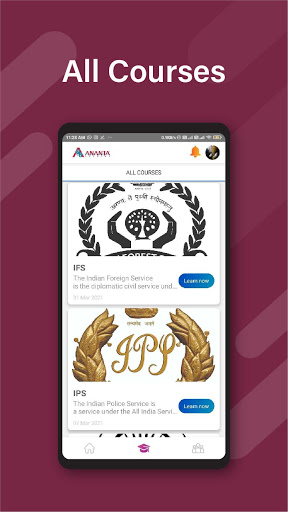 Ananta Civil Service Academy Screen 2