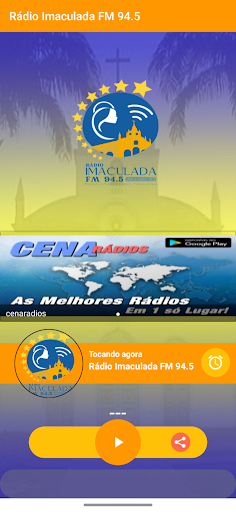 Android application Rádio Imaculada FM screenshort
