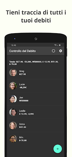 Anteprima dell'app