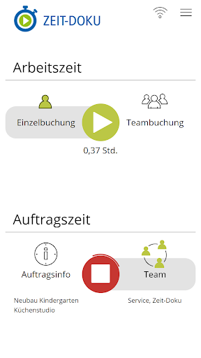 WEKA ZEIT-DOKU Screen 2