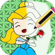 Kids Princess Coloring Book download Icon