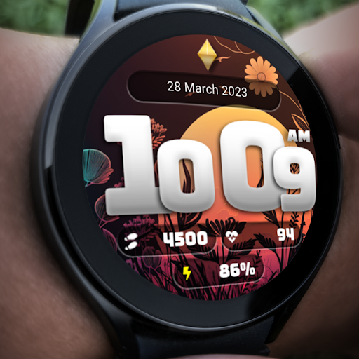 Sunset Flower Watch FLW022 Screen 2