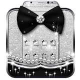 Shiny Black Bow Theme icon