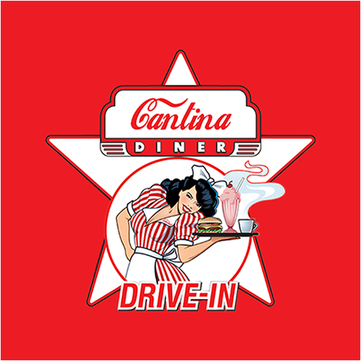 Cantina drive in logo