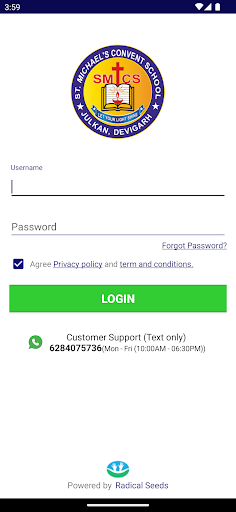 Android application St Michael School, Devigarh screenshort