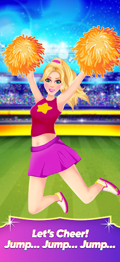 Android application High School Cheerleader game screenshort